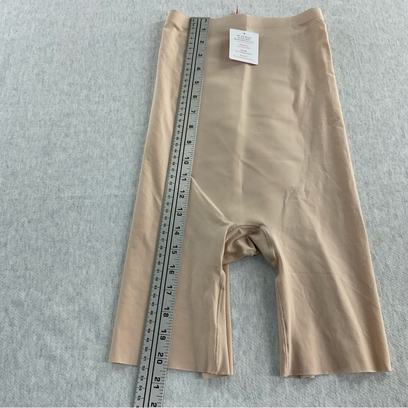 KKP TUMMY CONTROL HIGH WAISTED MID-THIGH WOMEN’S SHAPEWEAR SIZE: SMALL / CREAM - Picture 4 of 10